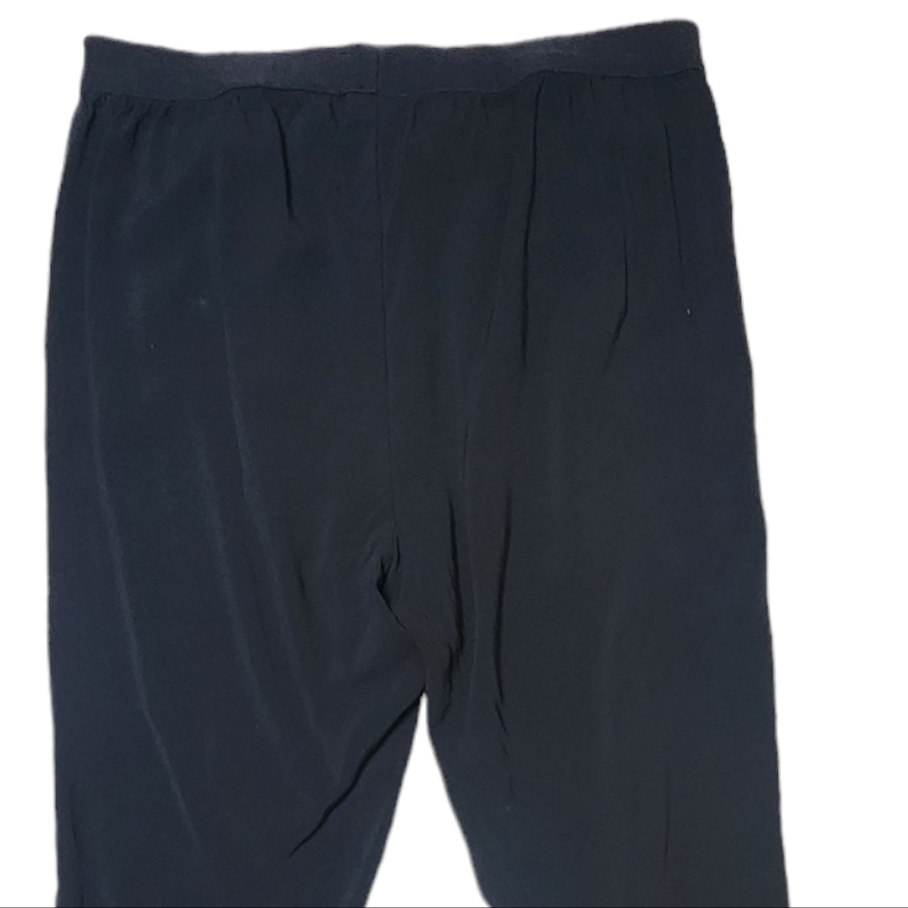 Zadig & Voltaire Black Track Pants with White Stripe - Picture 9 of 11